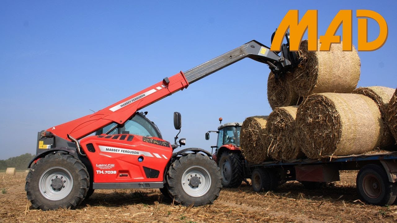 Telehandler Massey Ferguson TH.7038 | test