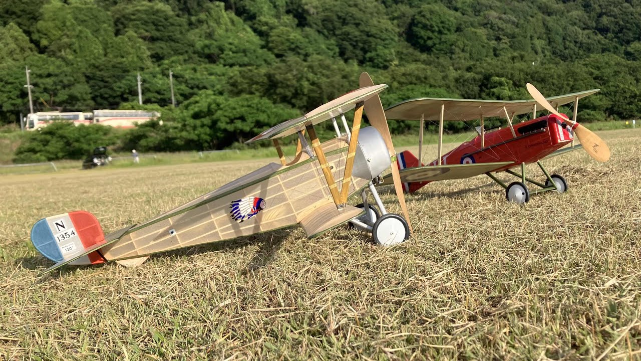 Free Flight 2025 Nieuport11 & SE5a