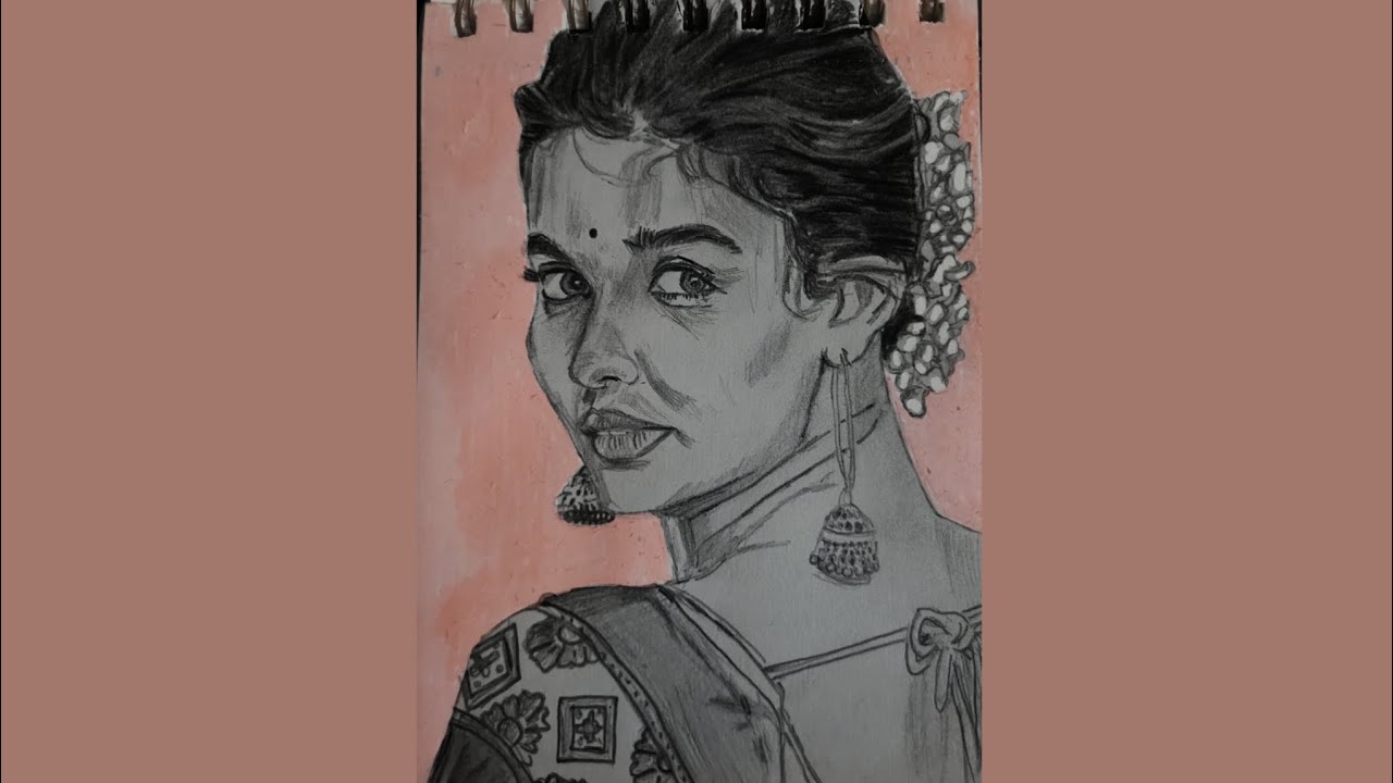 Beautiful Mamitha Baiju Drawing | Pencil Sketch Tribute | Celebrity Art