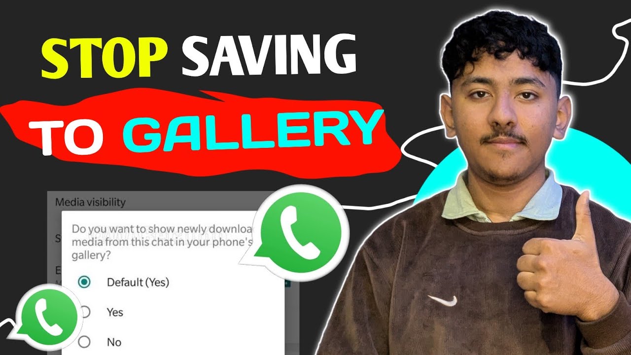 How To Stop Whatsapp Photos Going Into Gallery | 2025🔥 | Stop Whatsapp Auto Saving Images To Gallery