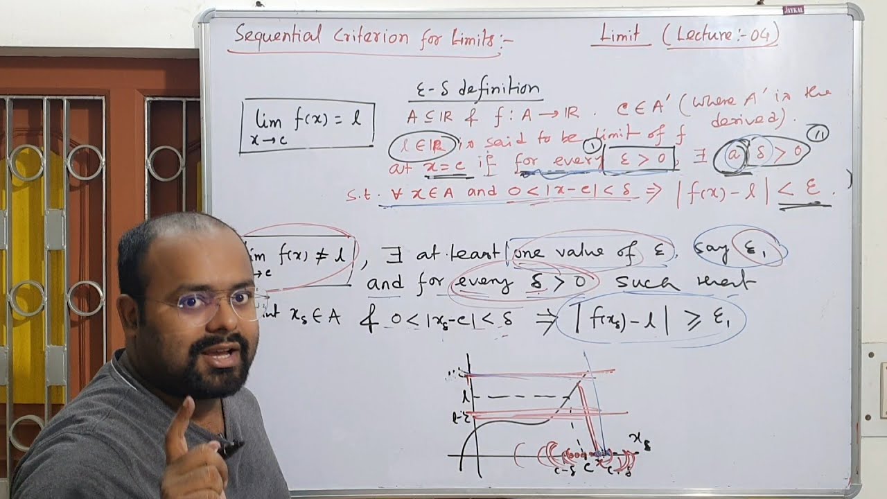 Sequential Criterion of Limit | Detailed Explanation in Hindi | Real Analysis | B.Sc Mathematics