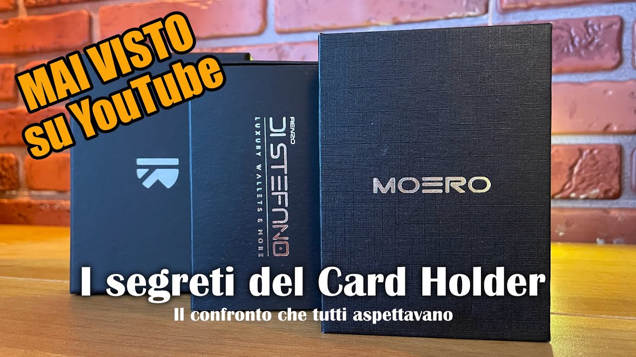 I segreti del Card Holder | Moero VS Competitor