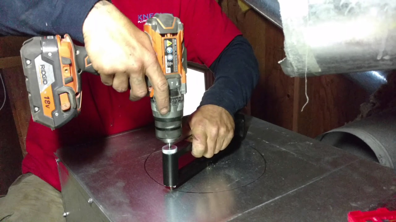 Sheet metal hole cutter.
