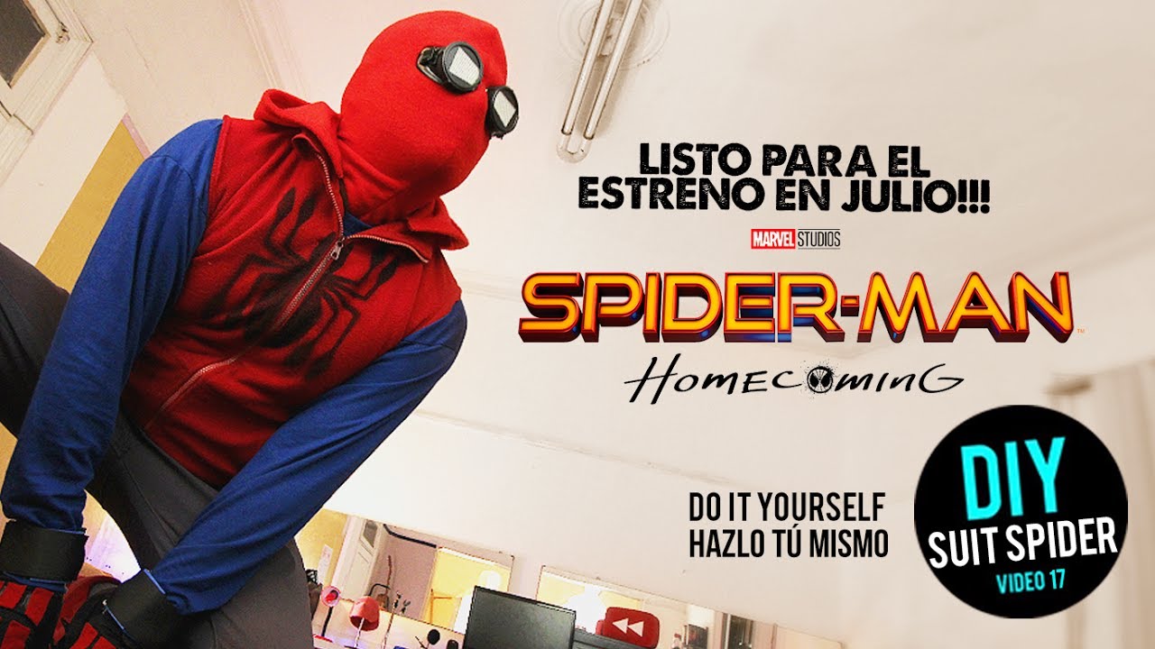 Spiderman homecoming - DIY Haz tu propio traje - Web Shooter