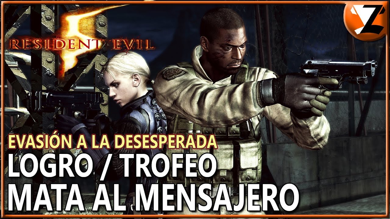 Resident Evil 5 Remastered: Logro / Trofeo Matar al mensajero [DLC EVASIÓN A LA DESESPERADA]