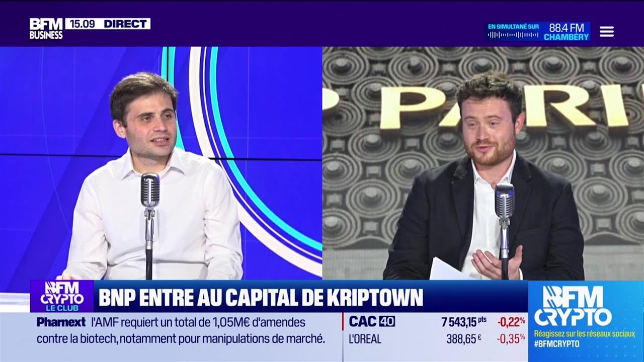 BFM Crypto, le Club : BNP entre au capital de Kriptown