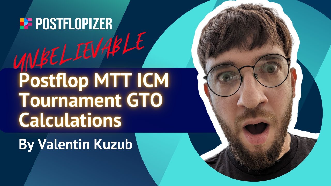 Postflop MTT ICM Tournament GTO Calculations with Postflopizer