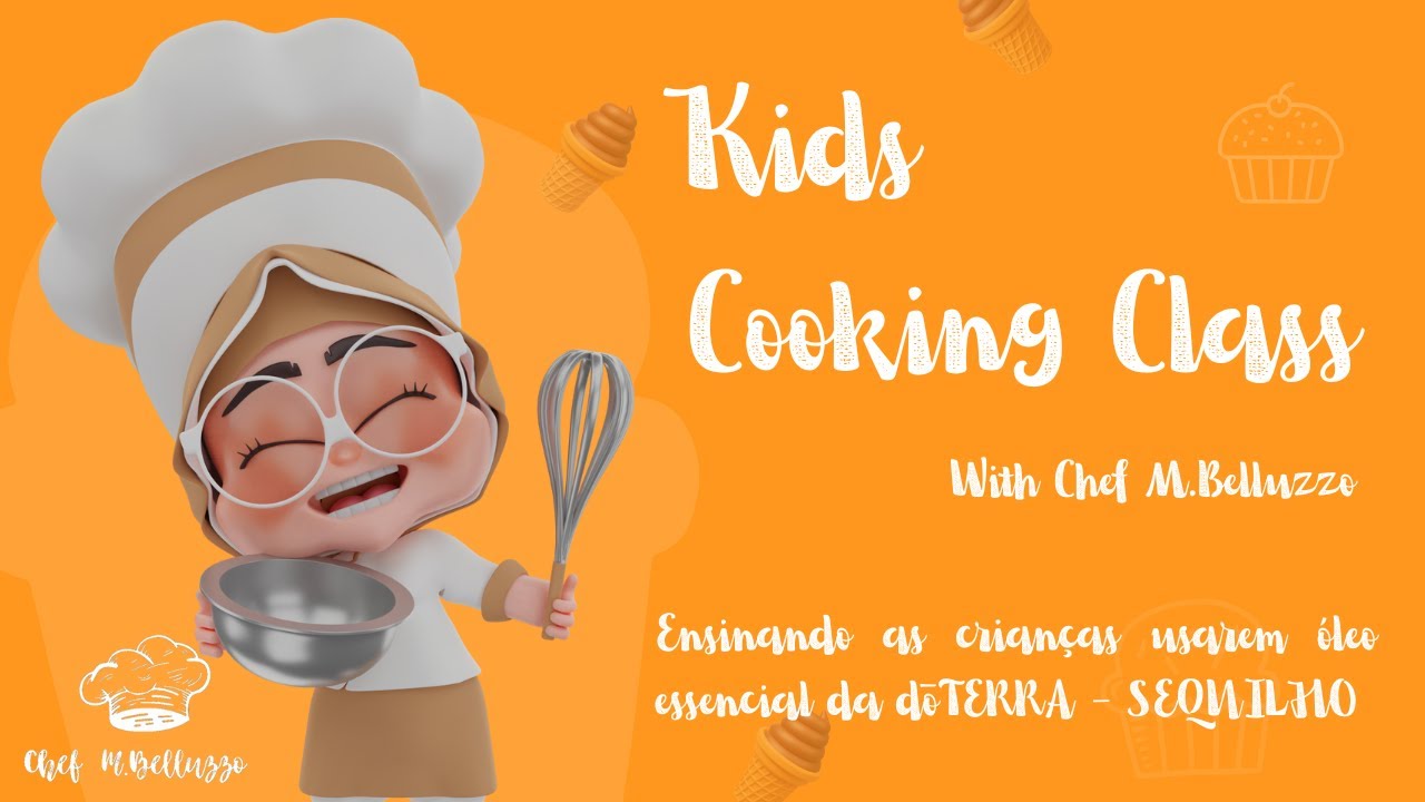 KIDS COOKING CLASS - SEQUILHOS SABORIZADOS COM AROMA NATURAL DA DŌTERRA