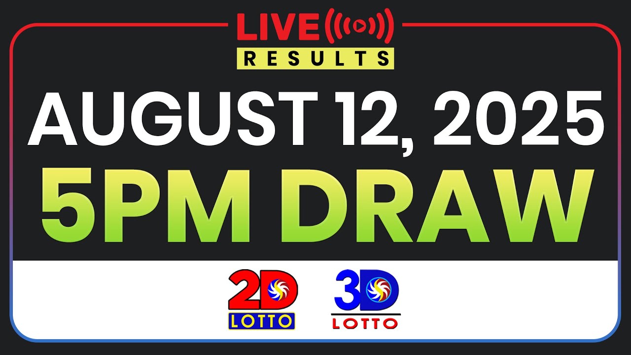 LIVE 5PM PCSO LOTTO RESULTS TODAY AUGUST 12, 2025 | SWERTRES EZ2