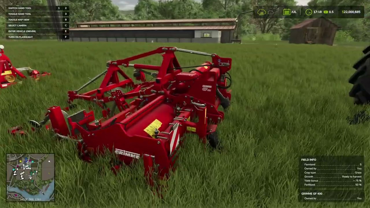 How to Plant Carrots, Parsnips, Red Beets & Spinach in Farming Simulator 25