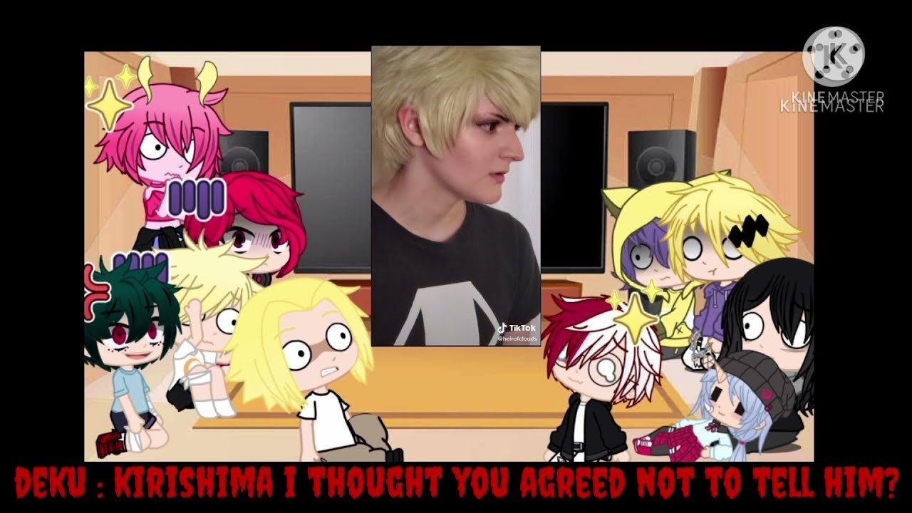 mha react to bakugo (part 1) ||XXCHECKMATEXX|| //sad bakugo// [Bnha]