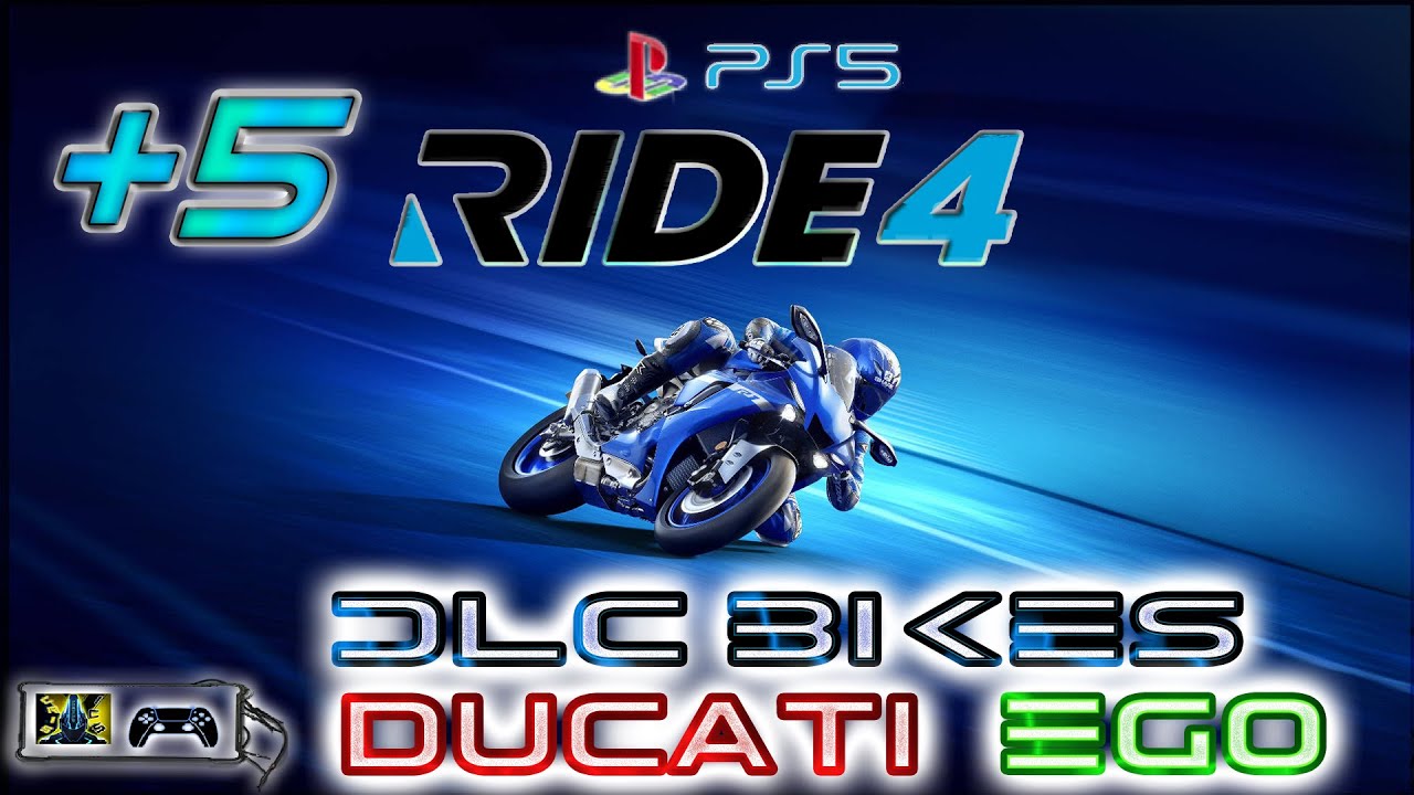 RIDE 4 TEST TRACK - DUCATI & EGO BIKES DLC ONESHOOT LAP CIRCUIT 🎮 GAMEPLAY 5 PS5 UHD