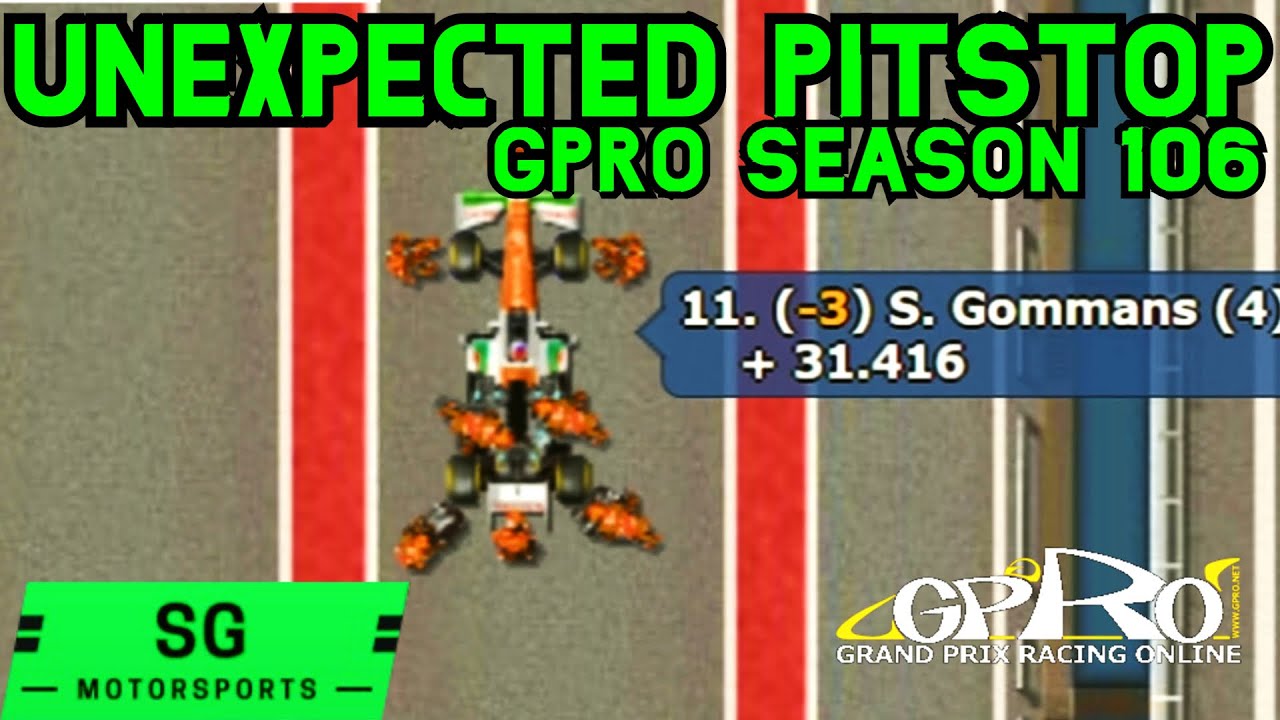 Unexpected Pit Stop Changes Everything!