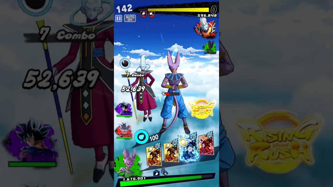 G.O.D BEERUS VS ANGEL WHIS (PVP) BATTLE #shorts #dbz #goku #beerus #whis #dblegends #pvp #viral