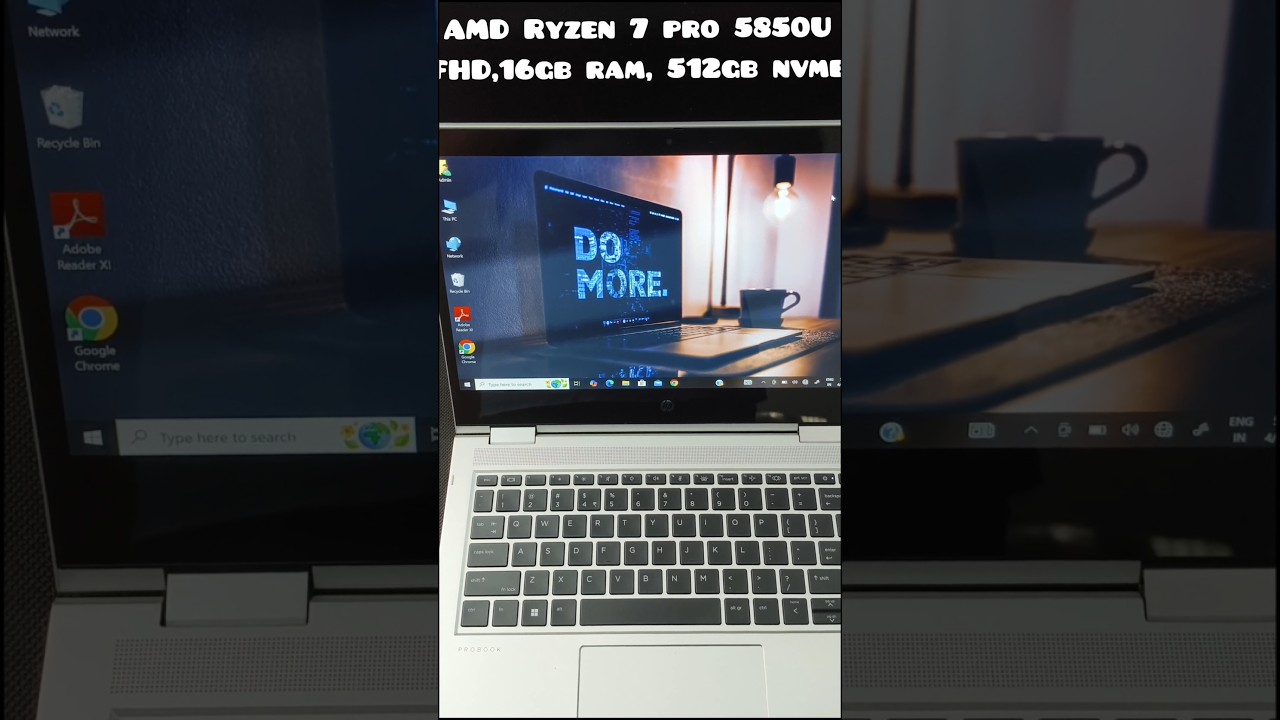 💢 HP ProBook x360 435 G8 Notebook AMD Ryzen 7 PRO 5850U with Radeon Graphics || #shorts #shortvideo