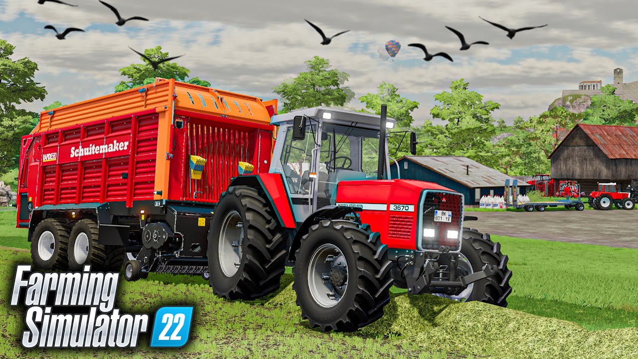 *KİREÇ ÜRETİMİ! ÇAYIR BİÇİMİ!* | FS 22 Haut-Beyleron - Bölüm 52