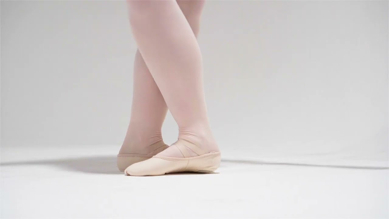 Unveil grace in the Stella Canvas Ballet Shoe by Capezio
