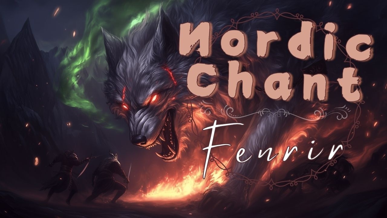Fenrir Unchained ⚔️🐺 - A Nordic Chant ❄️🔥 #wolf #vikings  #chanting #chain #nordic #celtics