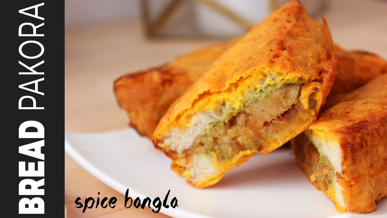 পাউরুটির পাকোড়া । Stuffed Bread Pakora | Bread Pakora Recipe | Pakora Recipe Bangla |