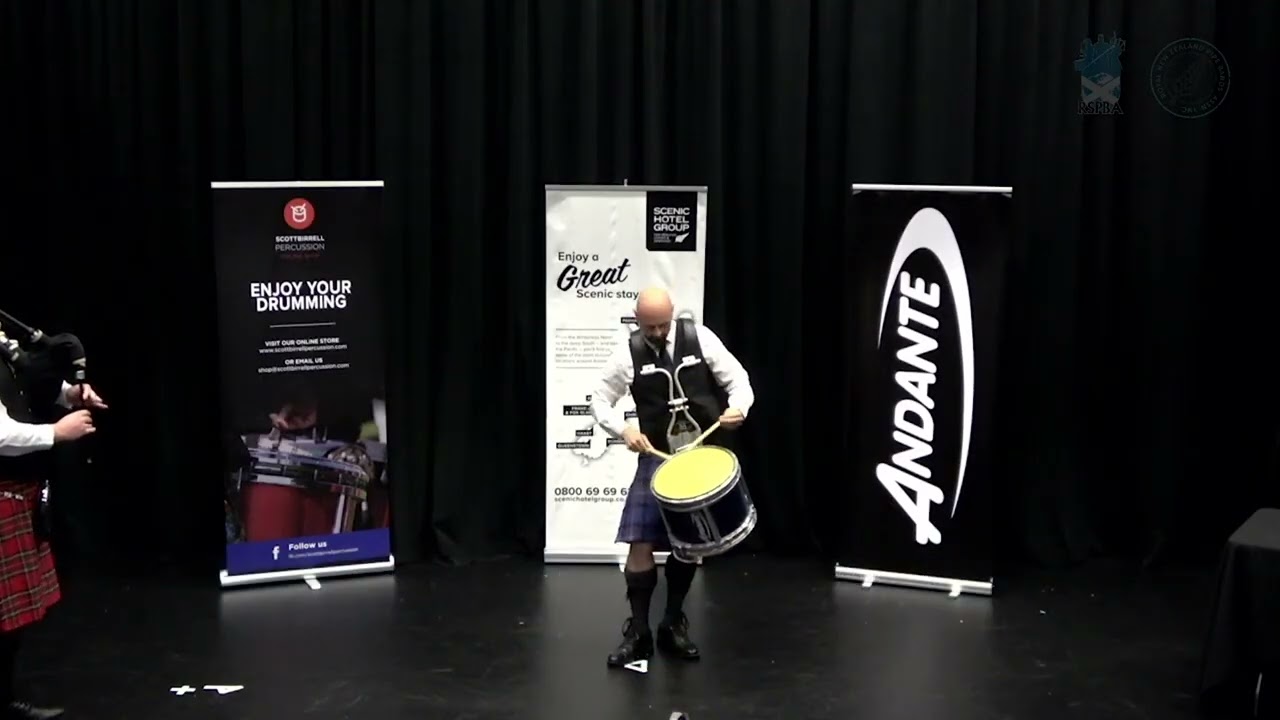 Steven Shedden - 2025 RSPBA Oceania Solo Drumming Championships