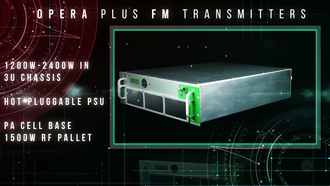 Low Medium Power Opera Plus FM Transmitters