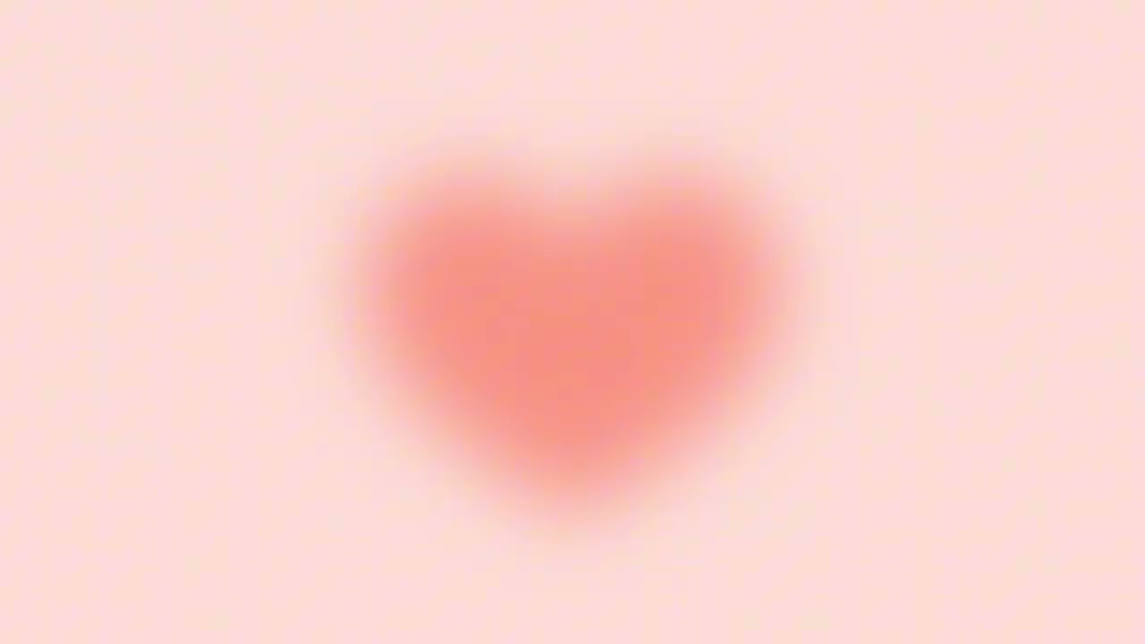 Pastel orange aura heart wallpaper ♡ soft girly peach aesthetic background loop