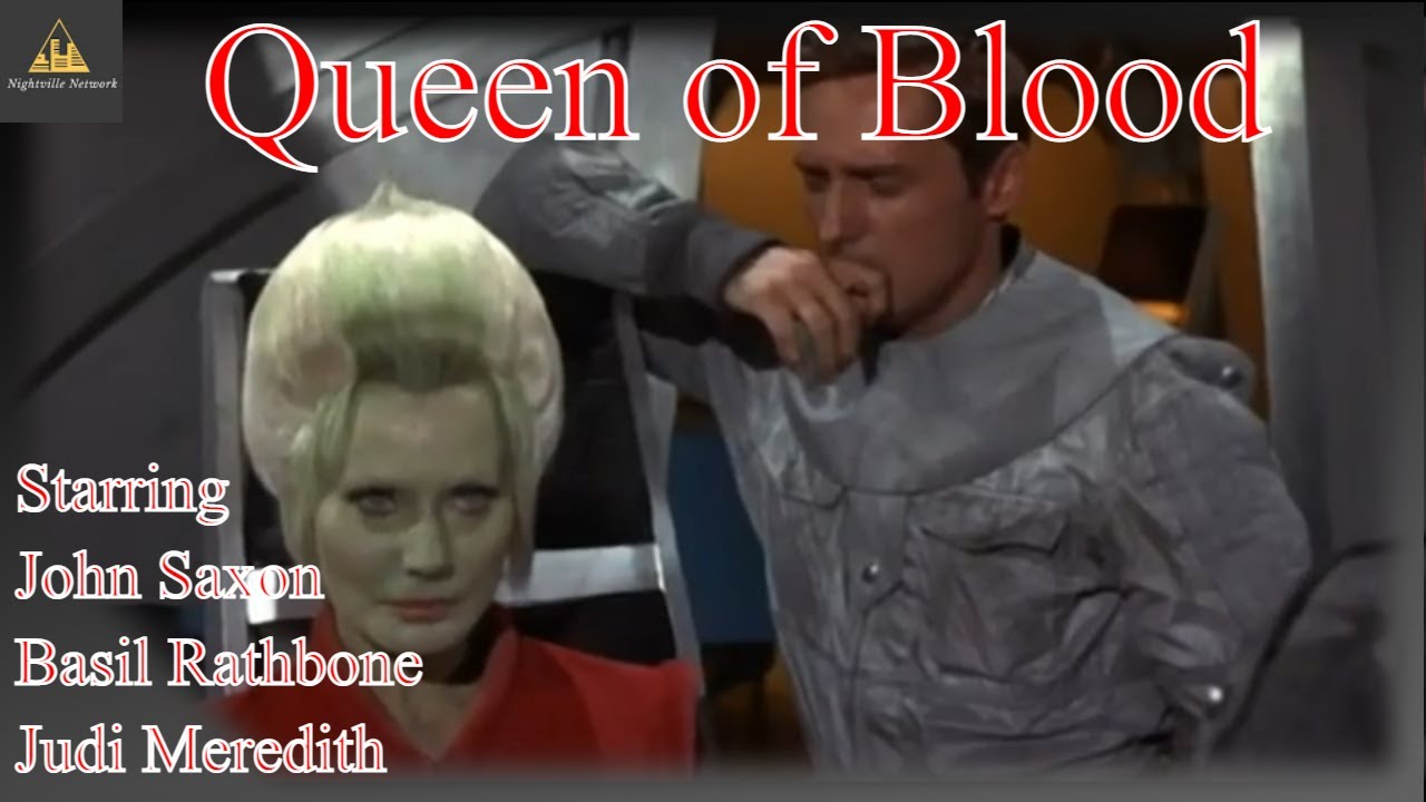 Queen of Blood (1966) | John Saxon, Basil Rathbone, Judi Meredith | Dracula Twin | Planet of Blood