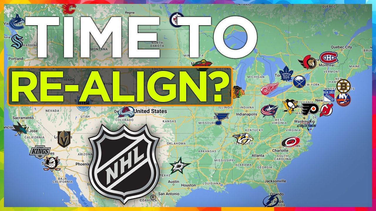 Here's How I'd REALIGN 36 NHL Teams