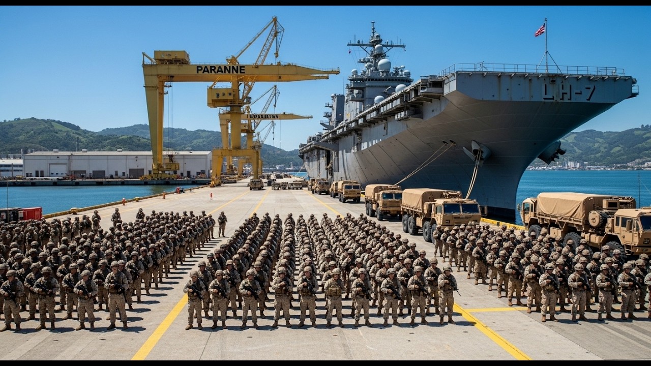 US-Iran Tensions Surge as USS Tripoli LHA-7 With Thousands of Marines Heads Toward Caspian Region