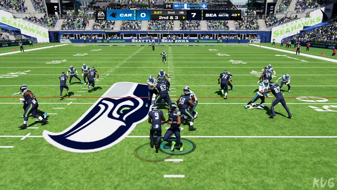 Madden NFL 24 - Carolina Panthers vs Seattle Seahawks - Gameplay (PS5 UHD) [4K60FPS]