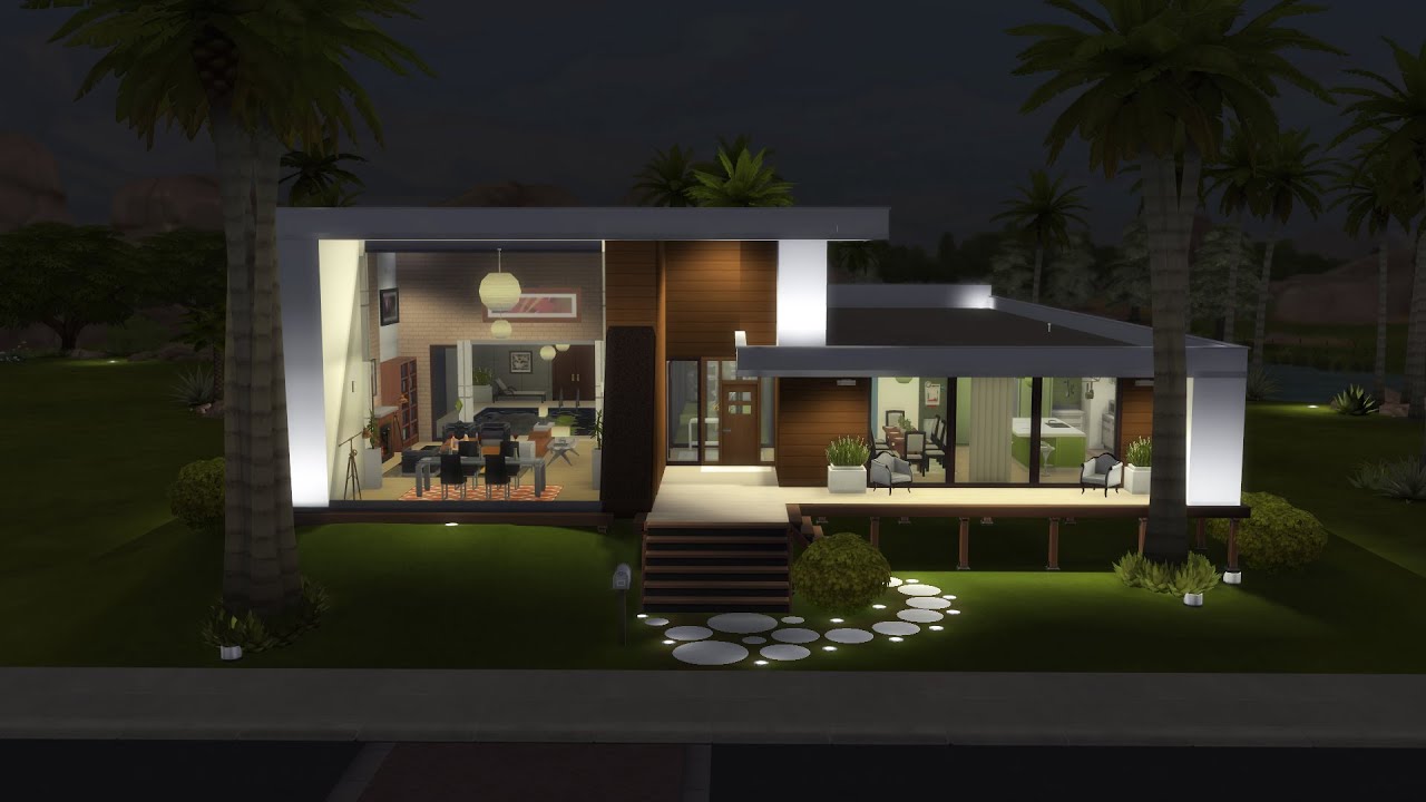 JOGO BASE│RESIDÊNCIA RIO VERDE│The Sims 4 Construção