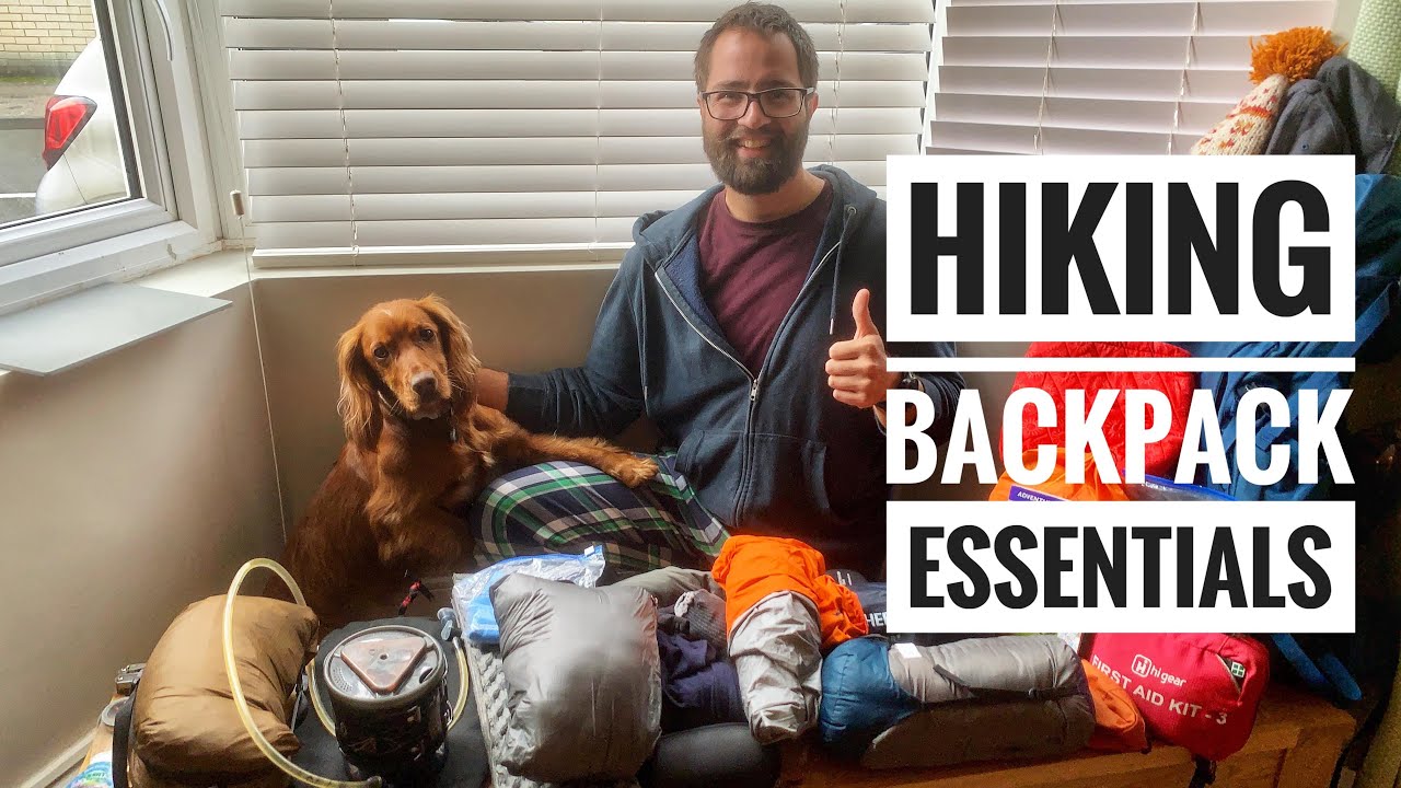 Four Day Hike Gear List 48L Backpack