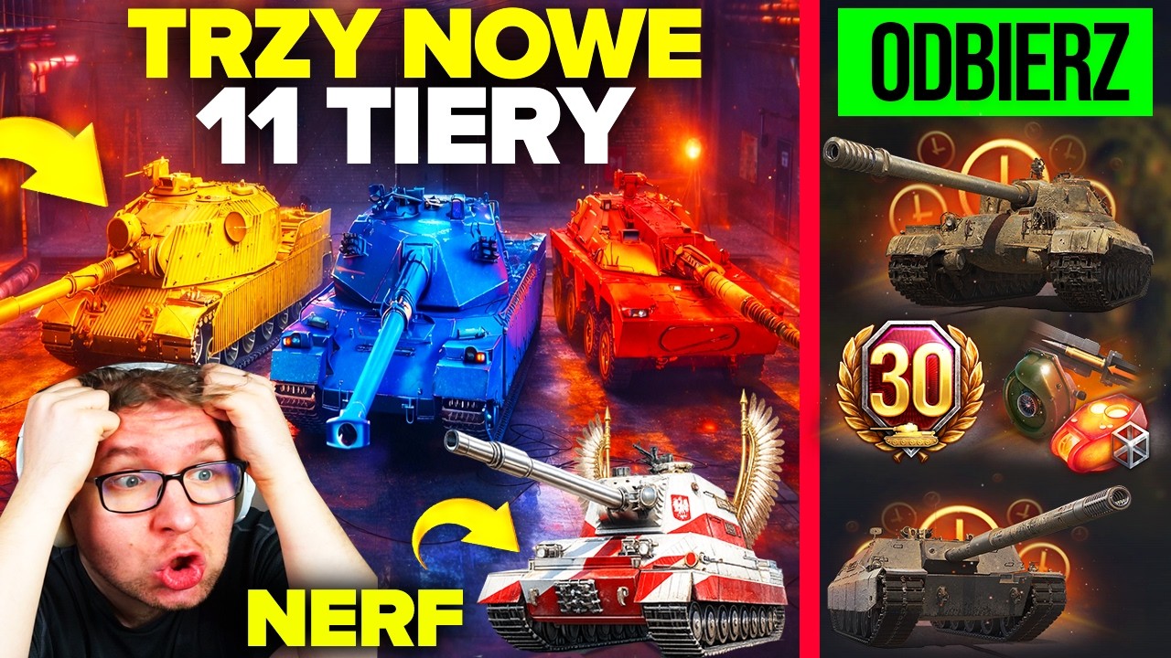 NOWE 11 TIERY, OGROMNY PREZENT i WIELKI REBALANS - ZOBACZ KONIECZNIE!