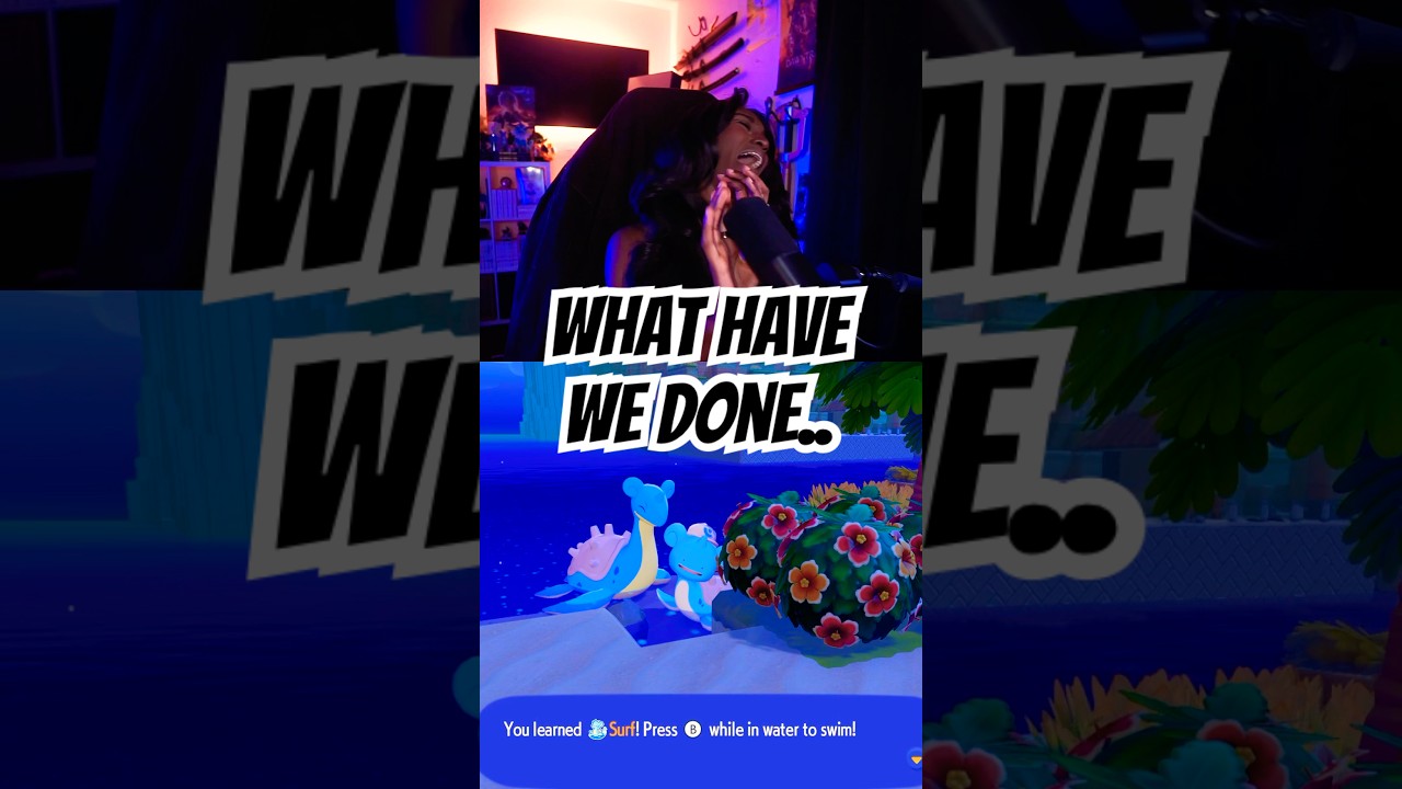 My reaction to the Lapras transformation in Pokemon Pokopia #pokemon #gaming