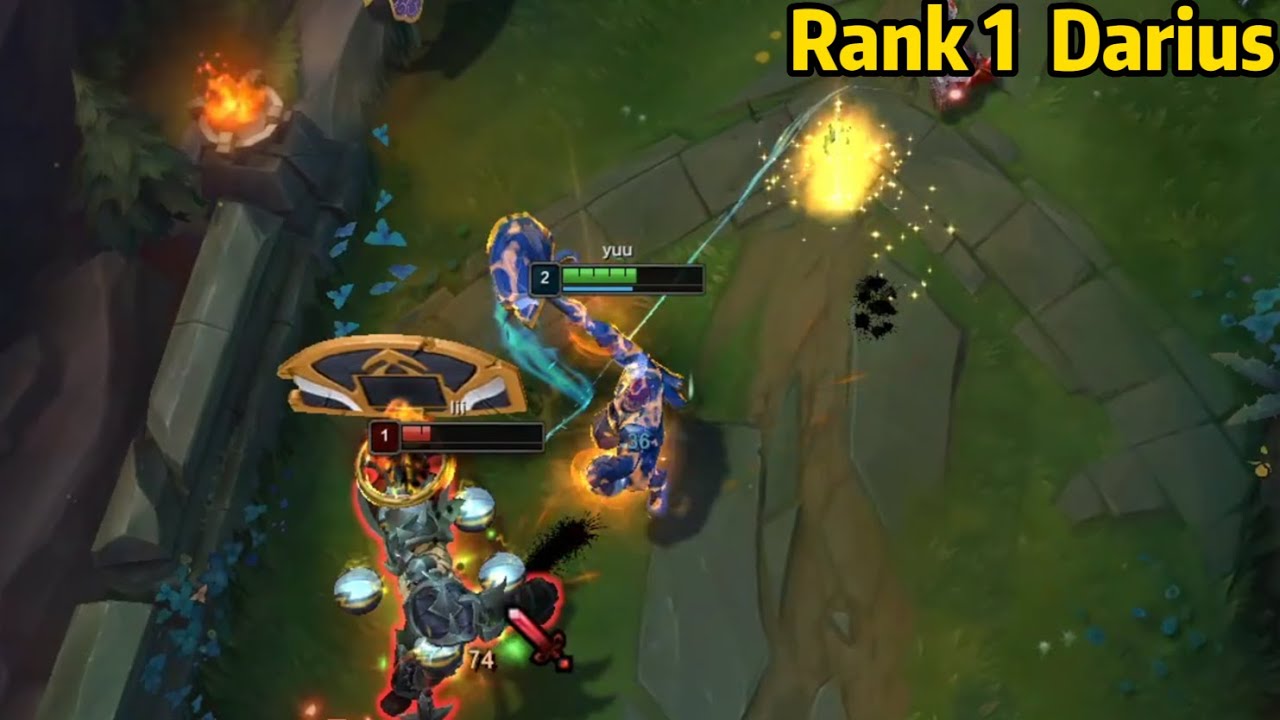 Rank 1 Darius: How to SOLO KILL Master Mordekaiser at LEVEL 2!