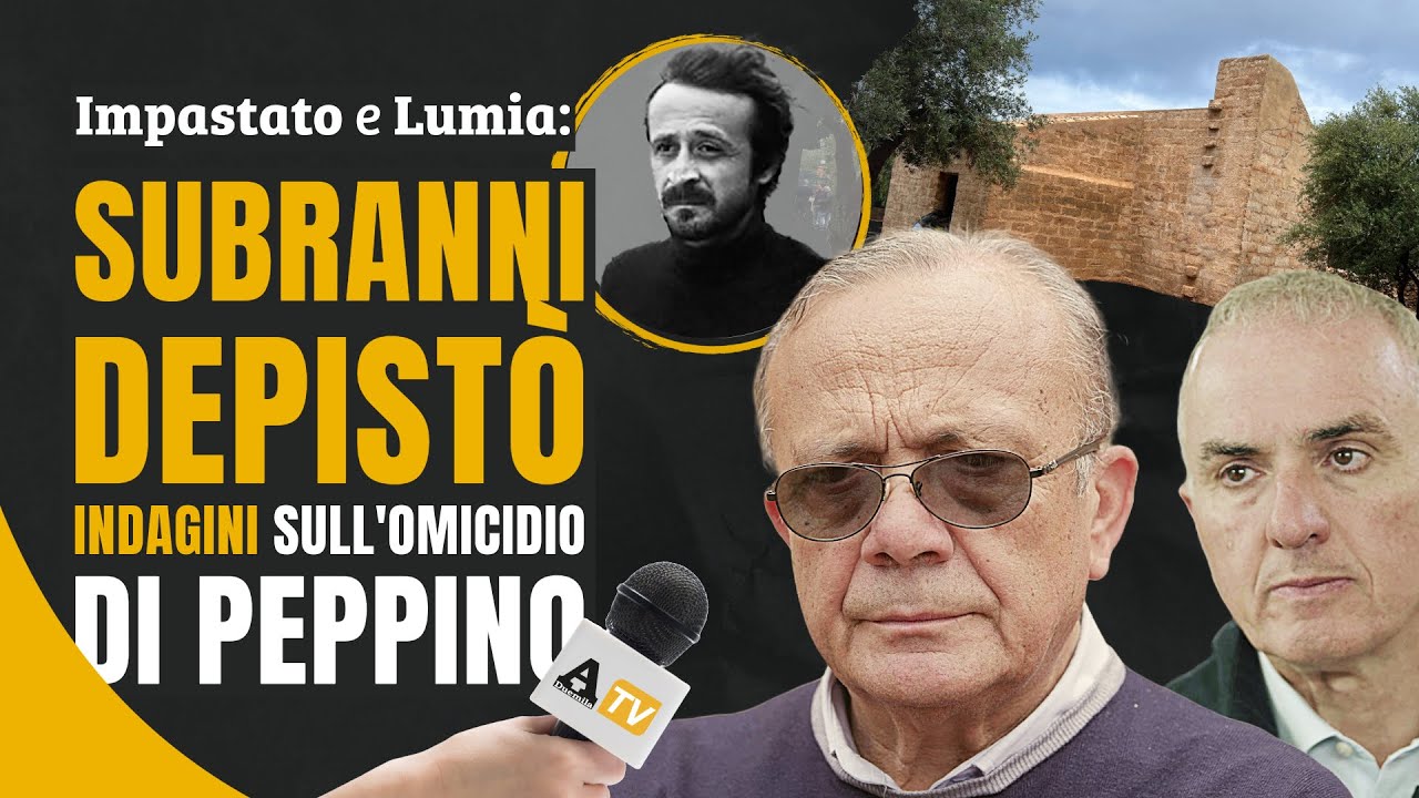 9 maggio, Impastato e Lumia: “Subranni depistò le indagini sulla morte di Peppino”