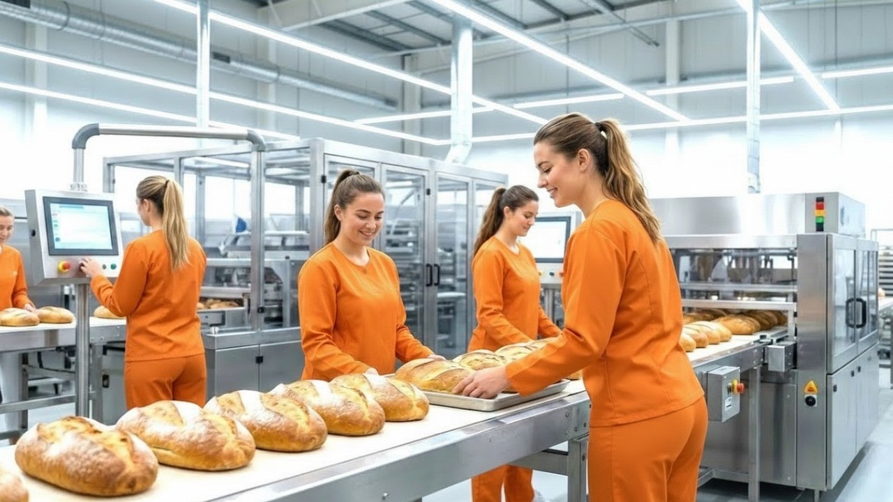 How Millions of Bread Are Made Every Day | The Manufacturing Process Inside the Factory