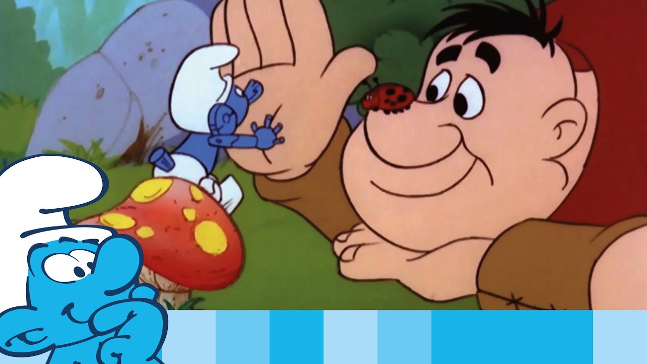 Kluns får en vän • Smurfarna