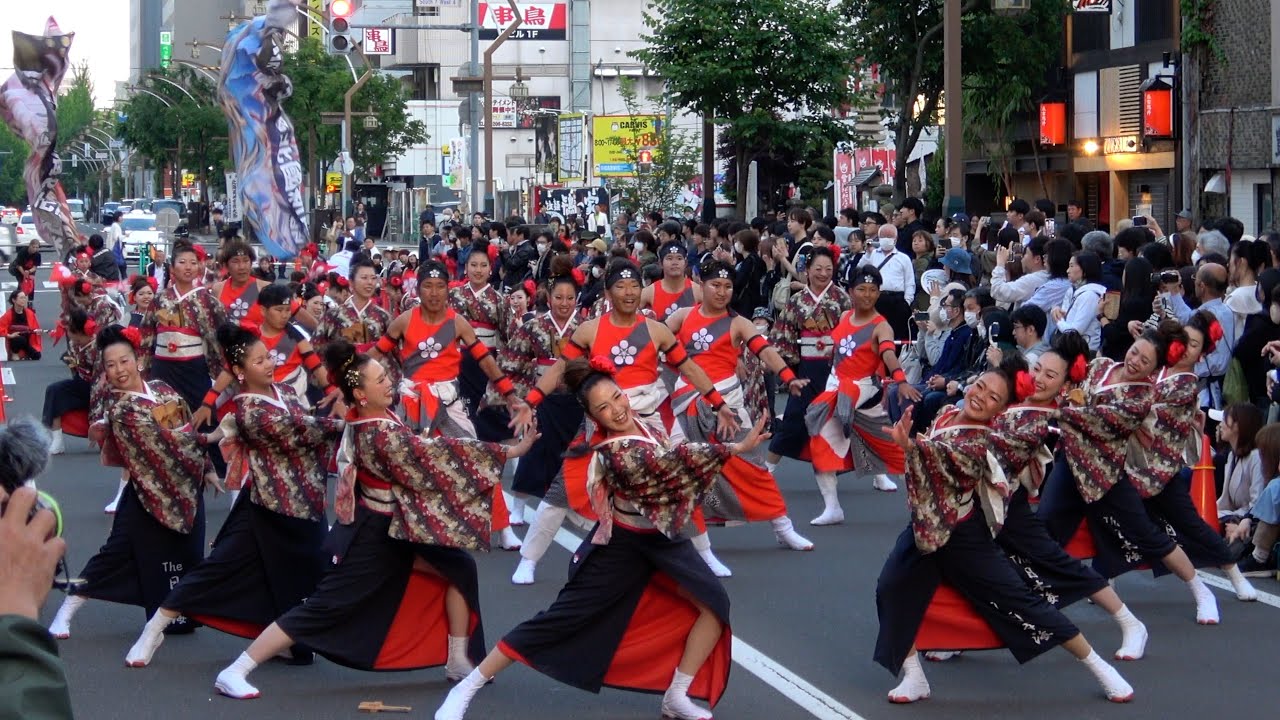 【4K】The日本海＆北國新聞（第33回YOSAKOIソーラン祭り/FUNKY!すすきの第二会場）
