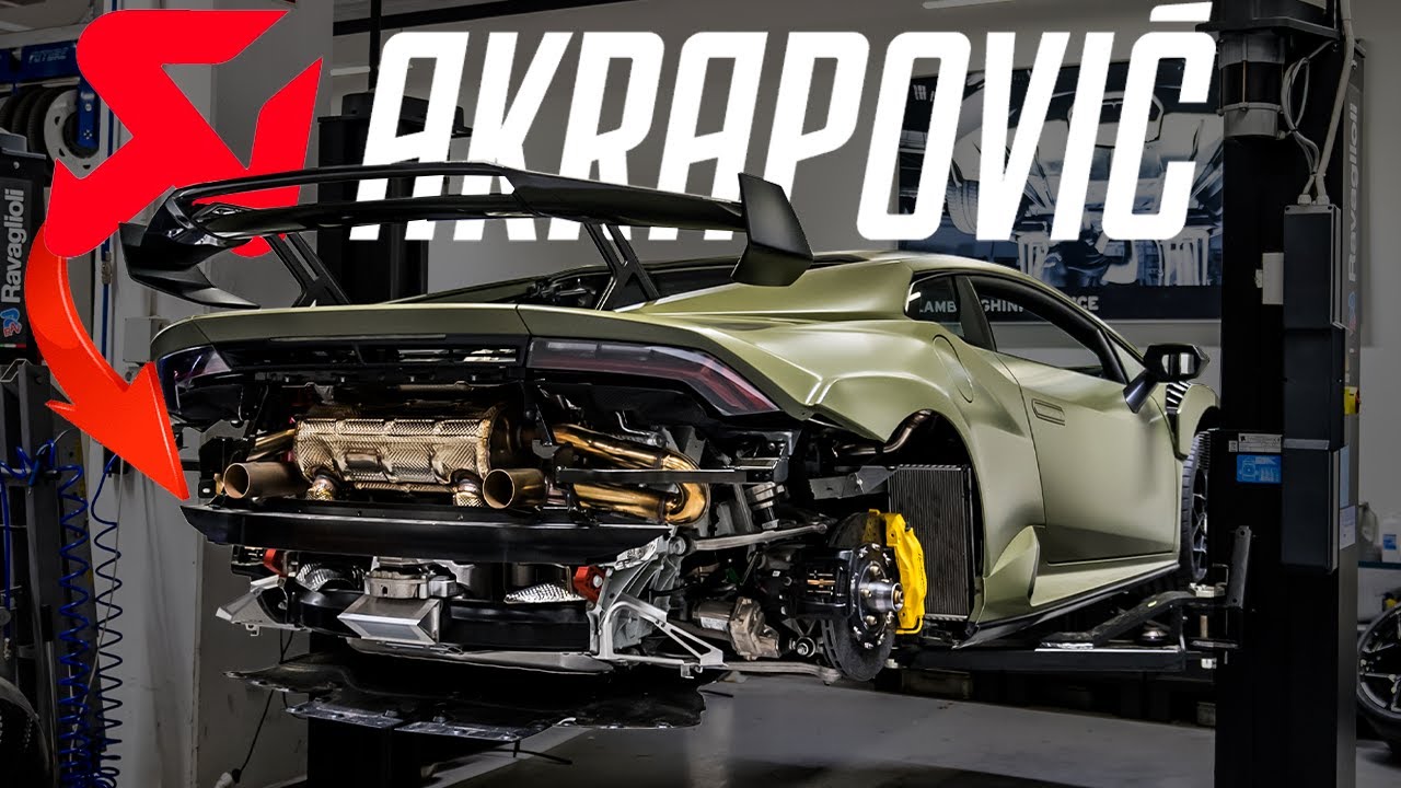 Montamos ESCAPE al Lamborghini Huracán STO | KikeGTR