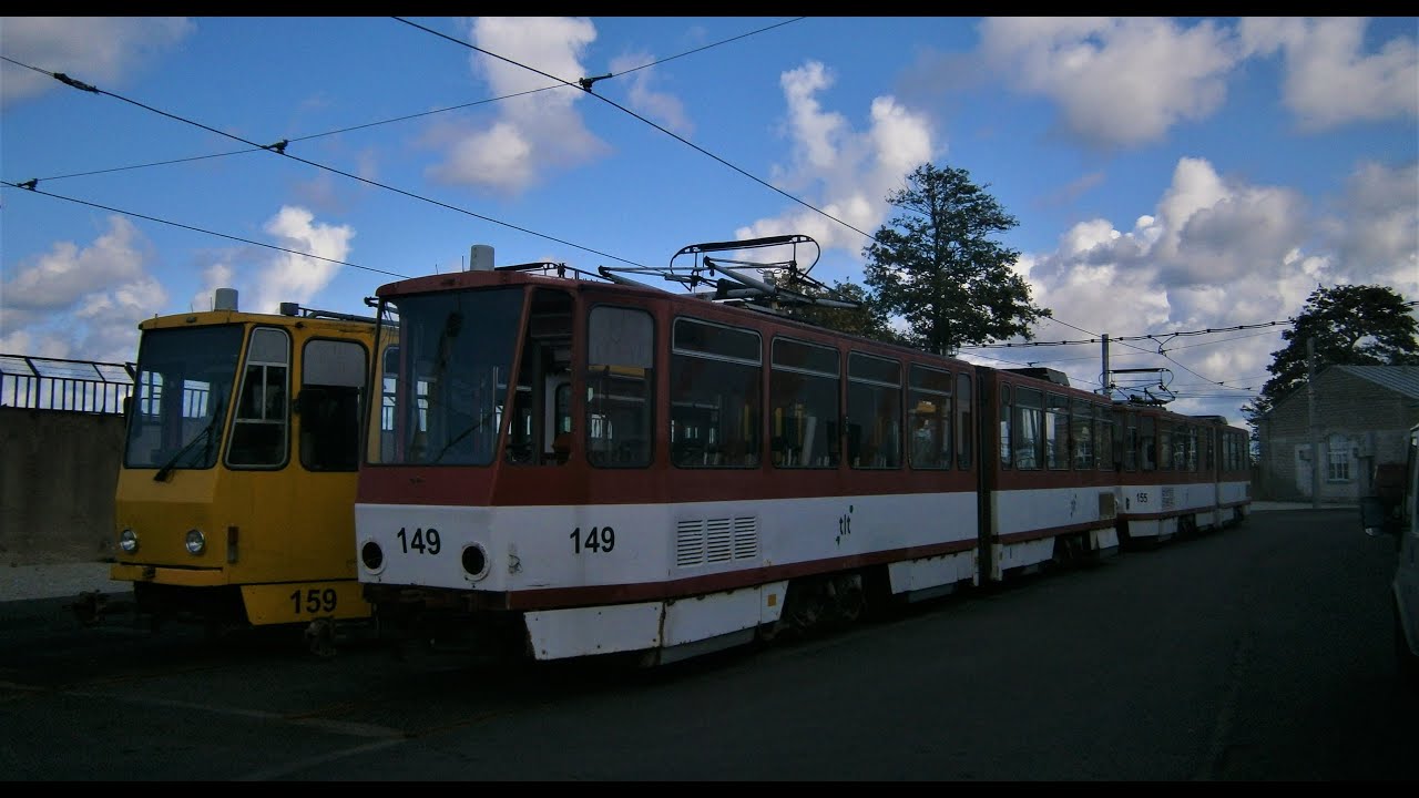 Tallinn's Kopli Tram Depot in September of 2019