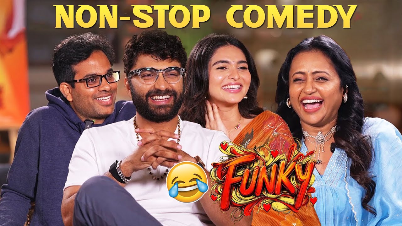 Anudeep KV, Kayadu Lohar & Vishwak Sen Non-Stop Comedy With Anchor Suma | #FUNKY Movie Team