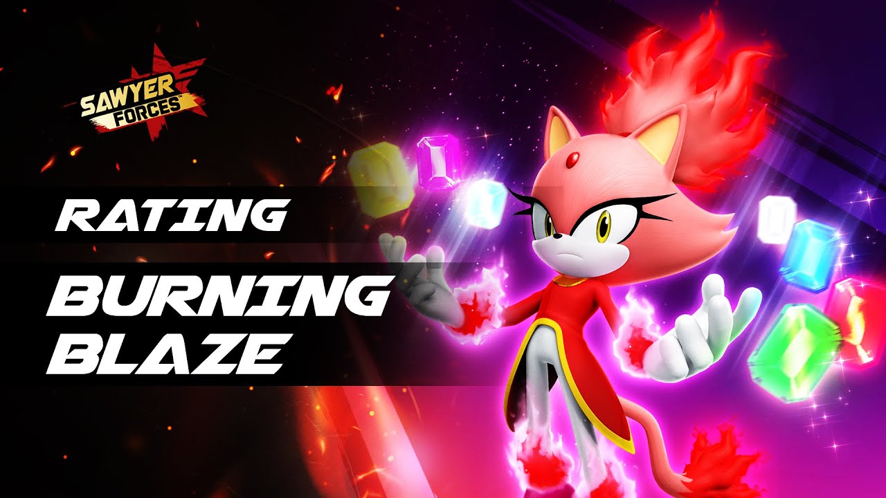 Sonic Forces Speed Battle: Rating BURNING BLAZE
