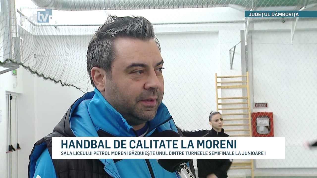 HANDBAL DE CALITATE LA MORENI