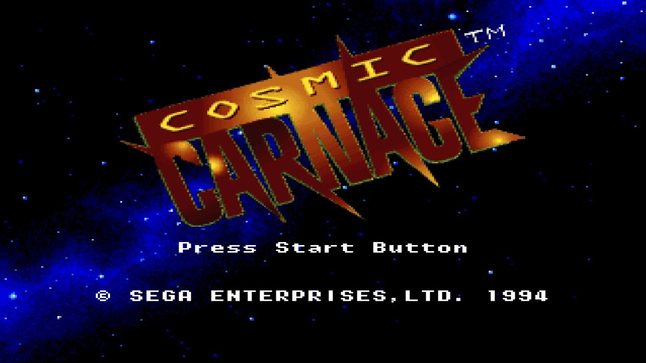 Игры sega 32x  №1 - Cosmic Carnage