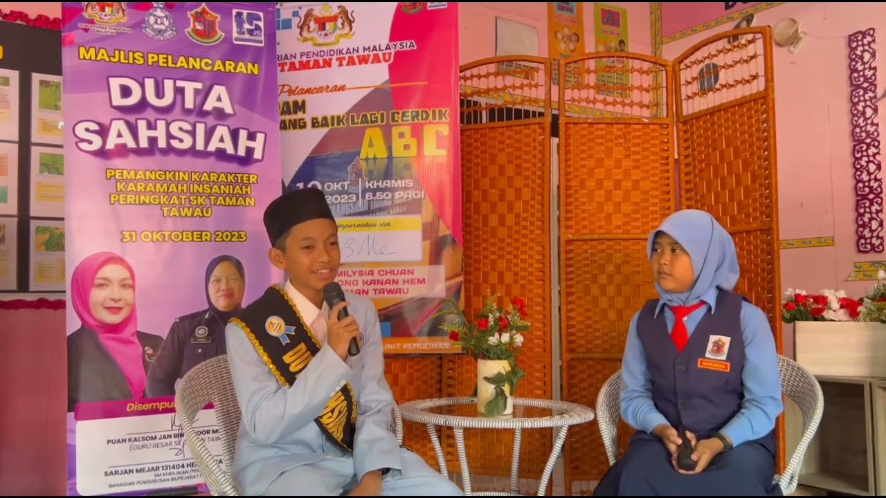 TVPSS SK TAMAN TAWAU | EPISODE 16: SIARAN TERTUNDA PELANCARAN DUTA SAHSIAH PERINGKAT SKTT (31/10/23)