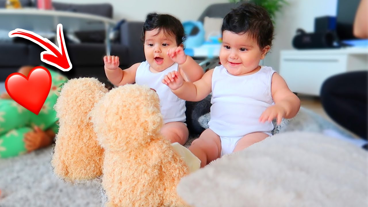 ردة فعل التوأم على بيكابو بير🧸 (يوم من حياتنا)عصام ونور