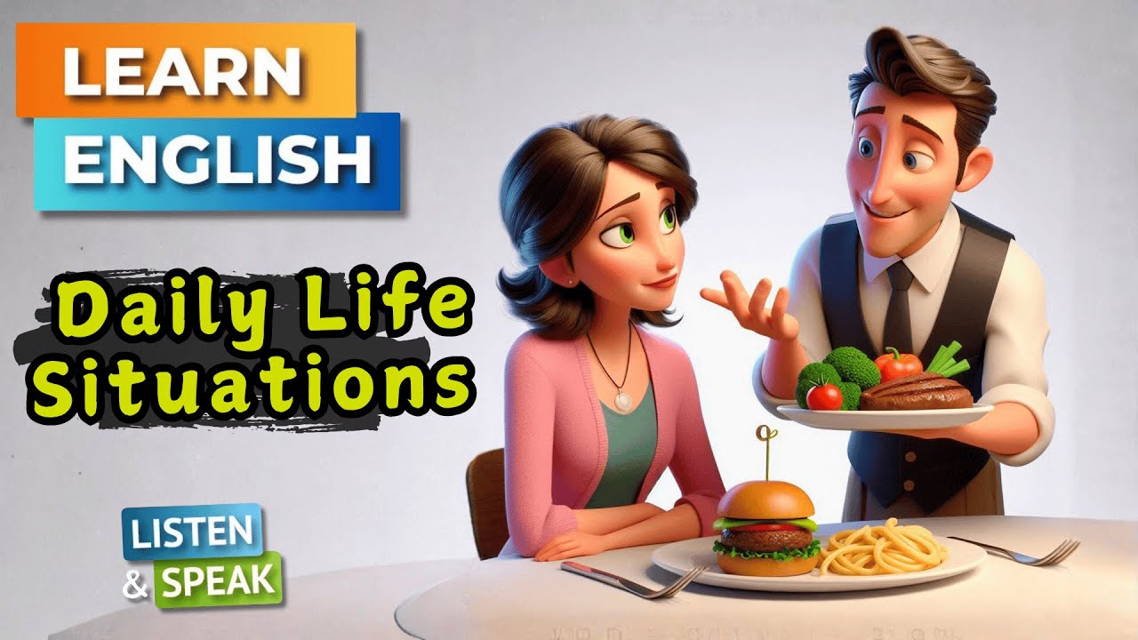 3 Real English Conversations with Linda | Daily Life Situations for Beginners (A1&ndash;A2)&rdquo;