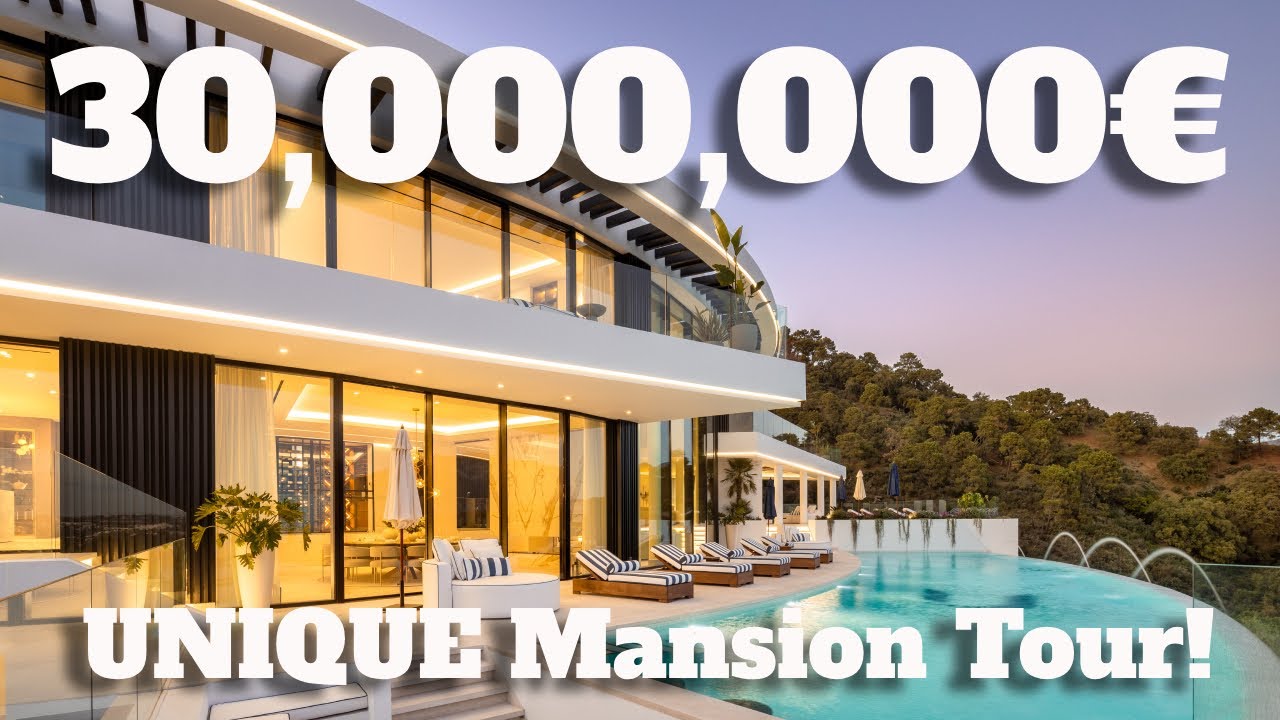 Unique Mansion TOUR of an Architecture Masterpiece in La Zagaleta Benahavis Spain