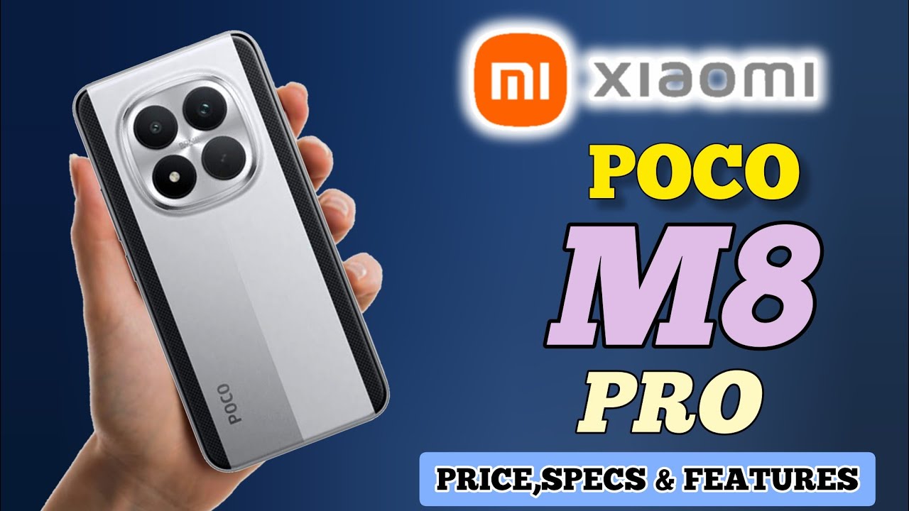 Цена XIAOMI POCO M8 PRO на Филиппинах, официальный внешний вид и дизайн, характеристики и особенн...